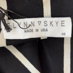 Flynn Skye NWT Size XS Blair Black White Stripe Blazer Jacket Photo 2