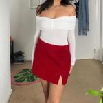 Aritzia white  off the shoulder top in a size 2XS Photo 1