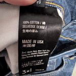 3x1  NYC Distressed Denim Shorts W2/27 Medium Wash Photo 4