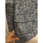 Michael Kors  Navy Blue Tweed Blazer Jacket NWT Photo 4