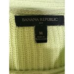 Banana Republic Women’s Mock Neck Knit Sweater Light Green Size Medium Photo 5