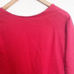 Jonathan Logan Red Beaded Neckline Long Sleeve Shirt Size M Photo 6