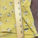 Hollister COPY -  yellow with flower print baby tee in xs Photo 5