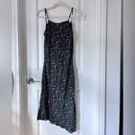 AG Adriano Goldschmied Women’s Blue Gia Floral Sleeveless Midi Dress Size Small Photo 2