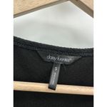 Daisy Fuentes Solid Black Scoop Neck Sleeveless Peplum Top Women's Size Small S Photo 2