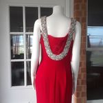 Marsoni by Colors Red Embellished Formal Gown SIZE 6 – Sleeveless Evening Dress Photo 2
