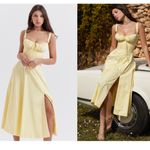 House Of CB  size M PLUS CUP  'Carmen' Buttercup‎ Bustier Sundress yellow NWOT Photo 14