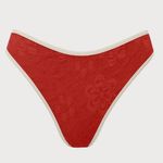 Berlook Brick Red Jacquard Underwire Bikini Top and Bottom Size XS Photo 8