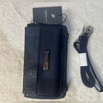 London Fog  Navy Daisy large size Embossed Wallet NWT Photo 6