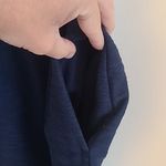 Vineyard Vines  Paperbag Skirt Women Smal Elastic Waist Navy Blue Nautical Preppy Photo 2