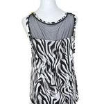 Jennifer Lopez Women's Tank Top, XL, Black/White Photo 0