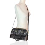 Coach Vintage Legacy Bag French Calf Leather Satchel Black Signature Purse Photo 8