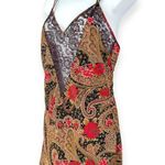 Victoria's Secret  | Small | VINTAGE Gold Label Paisley Satin & Lace Teddy Slip Photo 3