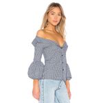 New. BAILEY 44 Gingham top. Photo 5