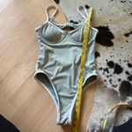 HANA SWIM Reagan One Piece Swimsuits Size Small Green Photo 4