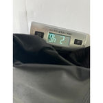 Brandon Thomas Black Leather Long Jacket Coat Womens Size L Button Front Collar Size L Photo 15