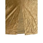 Avenue Vintage Suede Long Skirt Fall Cut out detail Women size 14 / 16 Photo 7