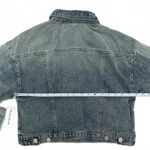 PacSun Cropped Denim Gas Jacket Indigo NWT XS Photo 2