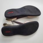 Rieker Regina Closed Toe Cream Rainbow Pebbled Slingback Sandal Size 8.5 Photo 0