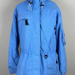 Obermeyer  Jacket Womens 10 Blue Stabilizer II Winter Ski Snow Hooded Full Zip‎ Photo 0