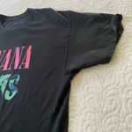 Nirvana  Graphic T-Shirt Black Crewneck Short Sleeve Size XL Photo 4