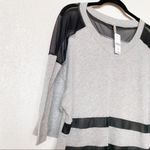 LF Emma & Sam  Split Side Mesh Panel Top Size Medium Photo 2