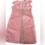 Sukunya‎ Pink Sleeveless Floral Mini Cocktail Dress XL Party Summer Size 10 Photo 2