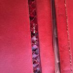 Rolf’s genuine cobra clutch wallet red leather Photo 5