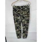 Pilcro  Women's 27 High Rise Skinny Camo Corduroy Pants Button Fly Green Bohemian Photo 2