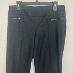 Leyla Womens Pull On Pants 12P Stretch Business Casual Dressy Office Career Chic Gray Photo 2