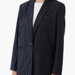 Nordstrom 4th & Reckless from ’s Laurent Two-Tone Pinstripe Mix Blazer NWT Small Photo 1
