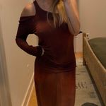 Young Fabulous and Broke Wine Red Dress Photo 3