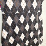 Arizona Jeans Arizona Jean Co. Argyle Mini Tank Dress XL Gray Sleeveless Jumper Academia New Photo 8