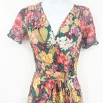 Johnny Was Jade Womens Boho Spring Resortwear Strass Wrap Floral Maxi Dress XS Photo 3