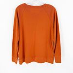 Eddie Bauer  Orange Tiger Novelty Printed Pullover Sweatshirt Women's Size Medium Photo 1