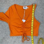 Princess Polly Harlow One Long Sleeve Top Orange 4 Photo 7