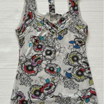 American Rag  Cie Womens Large Babydoll Y2K Sleeveless Multiprint‎ Artsy Photo 0