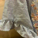 Andrée Floral Embroidered V Neck Dress size Small Pristine Photo 4