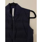 Lululemon  Down & Around Vest Midnight Navy Blue Goose Down Filled EUC Athletic 4 Photo 4