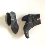 Tracey Neuls Black Leather Ankle Booties Dark Academia Size 7 Photo 3