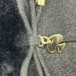 Kate Spade NY Lacey Faux Fur Black Slippers Lightweight Flat Designer Fuzzy 8B Photo 4