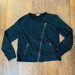 Banana Republic  zipper moto sweatshirt jacket, size XL Photo 3