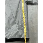 Reversible Silver Fox With Black Trim Fur Bomber Jacket Oversized Unisex M/L VTG Size L Photo 3