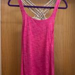Lululemon  Wild Tank Pink Animal Print Crisscross Back - size 2 - MSRP $64!! Photo 0