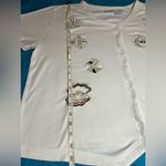 Blair Vintage Beachy Embroidered Button Up Top Medium Photo 13