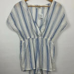 Urban Outfitters Out From Under Striped Gauze Textured Romper Size XS Photo 0