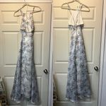 Lulus Lulu’s Truly For You Ivory Floral Print Backless Maxi Dress Formal Size Medium Photo 2