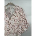 Free People Dessa Bodysuit Intimately Floral Printed Pintuck Women Top S Pink Photo 11