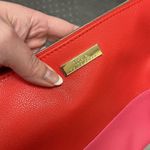 Trina Turk  Women's Pink Cosmetic Bag with Zip Closure EUC Photo 3