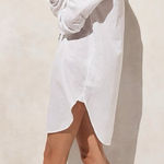 J.Crew ‎ linen beach cream oversized shirt XS minimalist vacation Photo 0